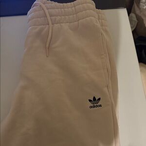Brand New Adidas Adult Medium Beige Joggers